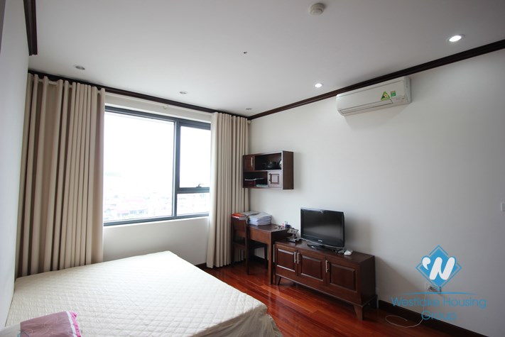 Bright and nice apartment for rent in Platinum Residences, Ba Dinh District, Hanoi, Vietnam.